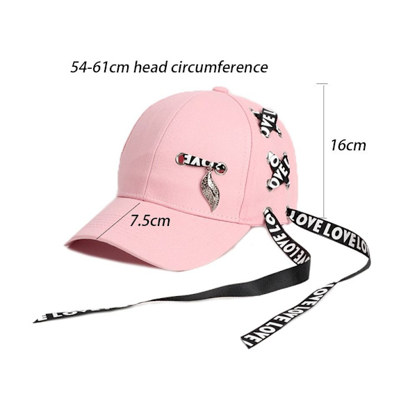 Baseballcapser Duckbill Chapeau Hat SVART black