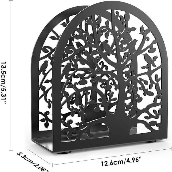 Restaurant Tissue Holder Coffee Shop Servietstativ Metalserviet
