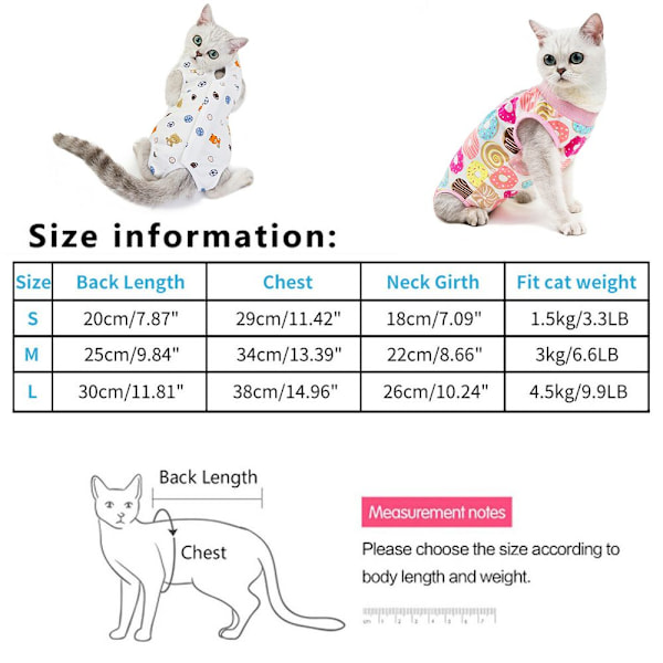 Recovery Suit Coat Cat Recovery Suit DOUGHNUT-M Doughnut-M