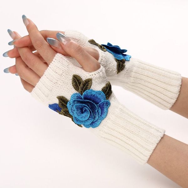 Håndledshandsker Fingerløse handsker SORT&BLÅ SORT&BLÅ black&blue