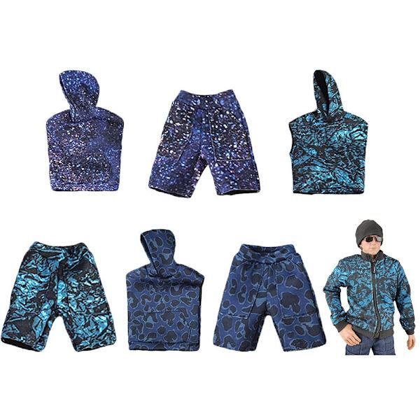 1/6 Miniaturetøj Soldier Casual Shorts 6 6 6
