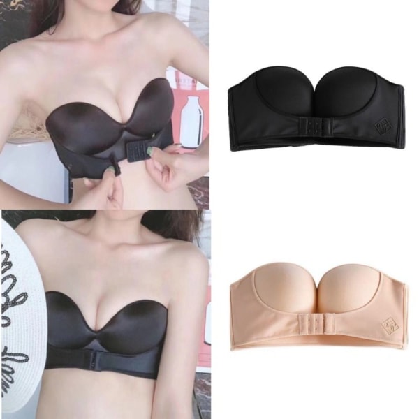 Frontspenne BH Ryggløst Undertøy NUDE 38/85AB 38/85AB nude 38/85AB-38/85AB