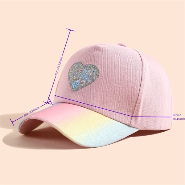 Barnevisirluer Babysolhatt ROSE RØD rose red