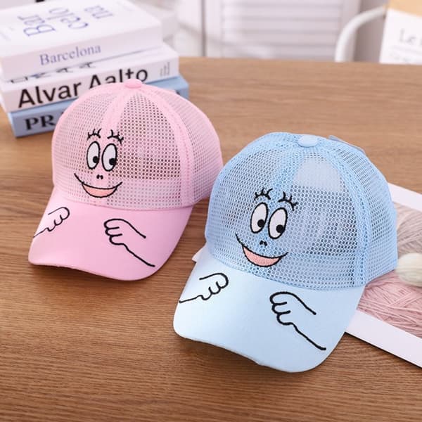 Børn Mesh Baseball Cap Børnehatte BLÅ blue