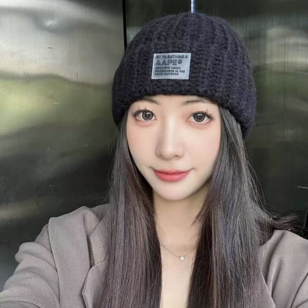 Knitted Hat Beanie Hatut GRAY grey