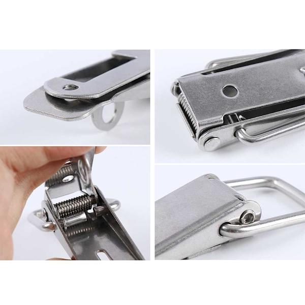 Hasp Box Spänne 112MM304 STÅL 304 STÅL 112mm304 Steel