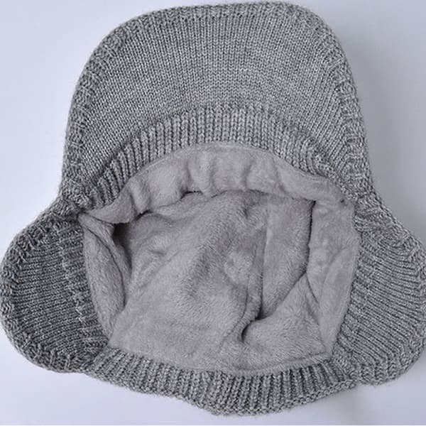 Luer Luer Strikkehette MØRKEGRÅ dark grey