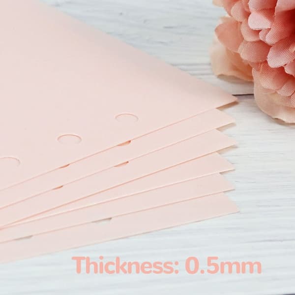 6 STK Binder Indeks Indeks Side Faner Binder Indeks Inddeler