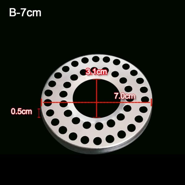5stk/sett Gulvavløpsdeksel Vasksil B-7CM B-7cm