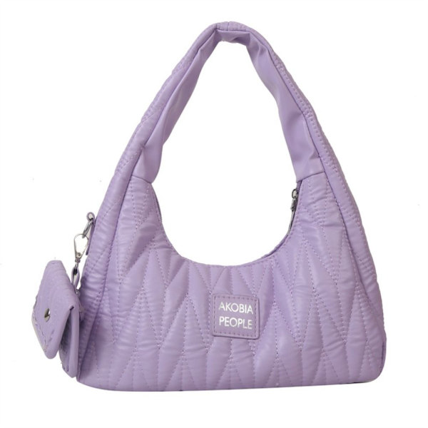 Tygväskor Underarm Handväska LILA purple