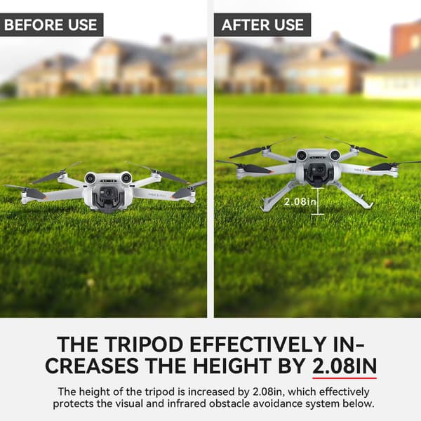 DJI Mini 3 Pro Förlängningsben Stödstativ Stativ