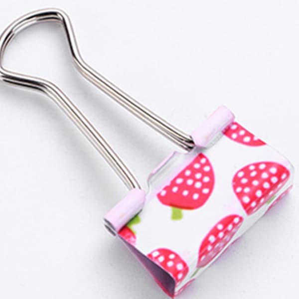 Binder Clips Clamp Paper Bookmark Clips