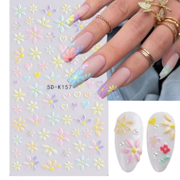 Nail art präglade 3 3 3