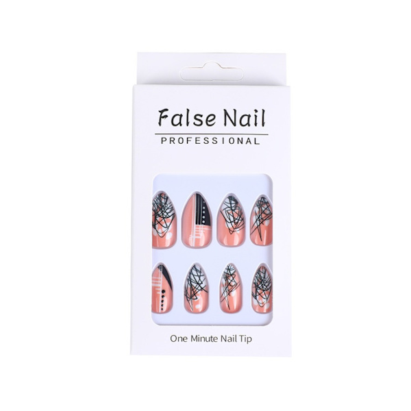 Almond Fake Nails Tekokynnet 1 1 1