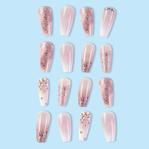 French Fake Nails Ballerina False Nail 1 1 1