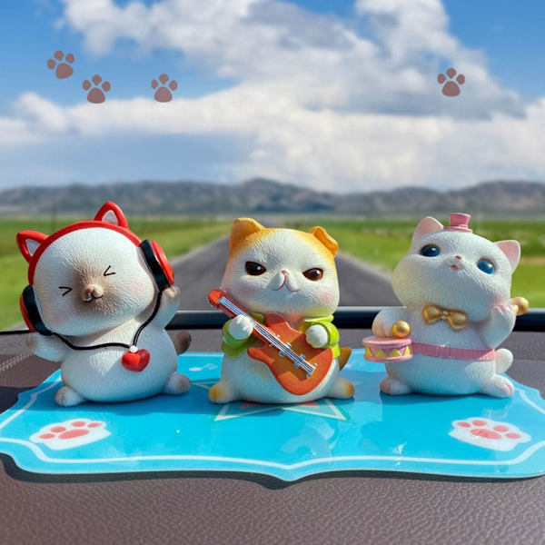 Bilinredning Musik Kattstaty C C C