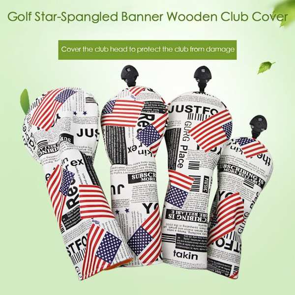 Golf Club Head Cover Golf Wood Cover DRIVER COVERSTYLE-1 STYLE-1 Driver CoverStyle-1