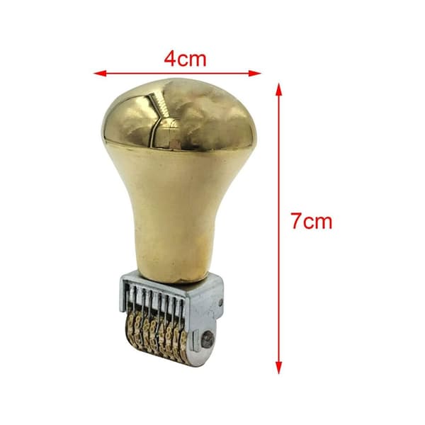Justerbart datostempel Messing datostempelrulle datostempel