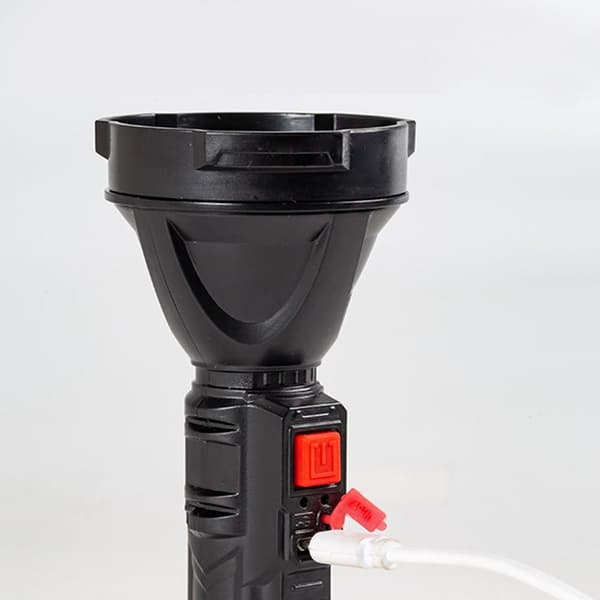 Eksplosjon LED Lommelykt USB Oppladbar Lys Kaster