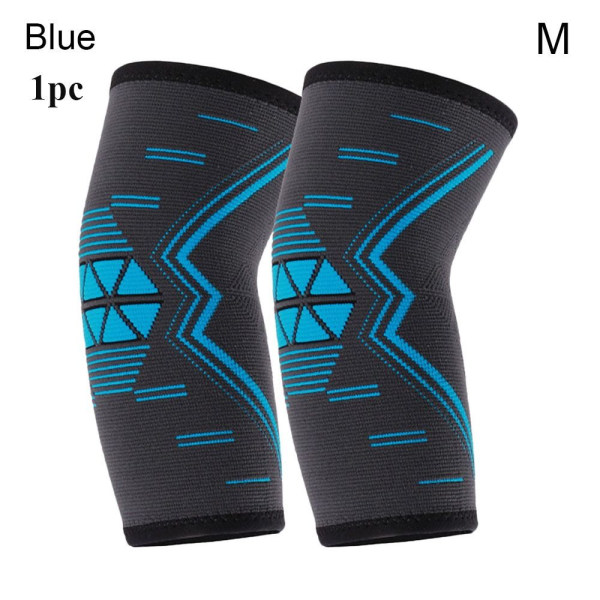 Sportknäskydd Kompressionsknäskydd BLÅ M Blue M