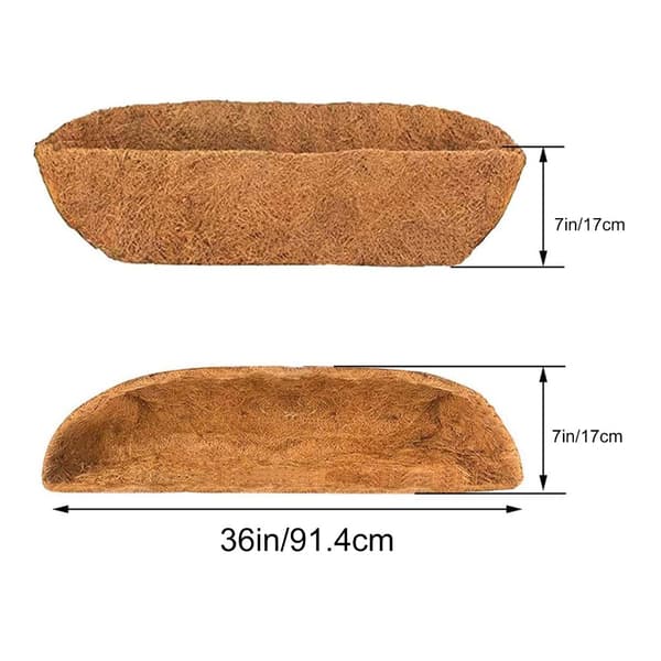 Hängande korgfoderplanterare 24INCH 24inch