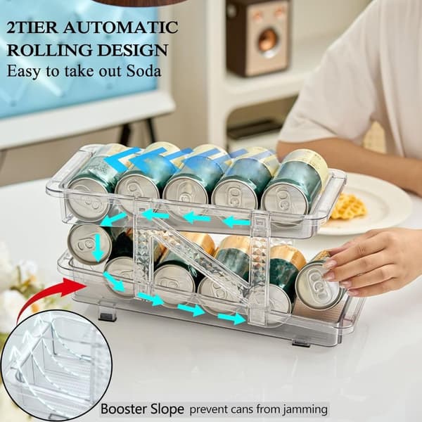 Brusboksdispenser Brusboksarrangør LYSEBLÅ 2STK 2STK Light Blue 2PCs-2PCs