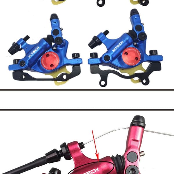 Cykel Skivebremse Forreste Bageste Caliper SORT black