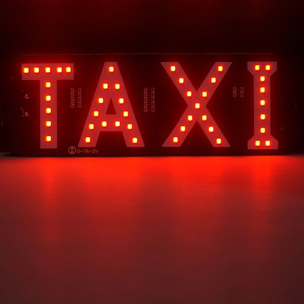 LED Taxiljus Bilsignallampa GRÖN GRÖN green