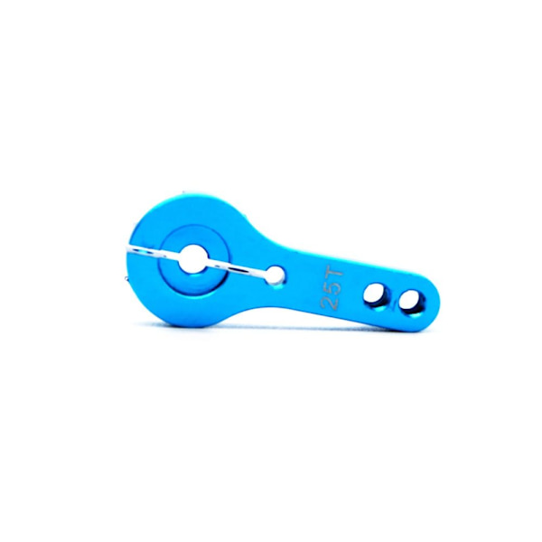 4STK 25T Servo Vippearme RC Servo Arm Horn BLÅ Blue