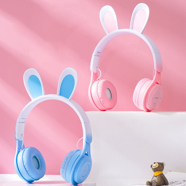 Trådlösa hörlurar Bluetooth hörlurar LILA purple
