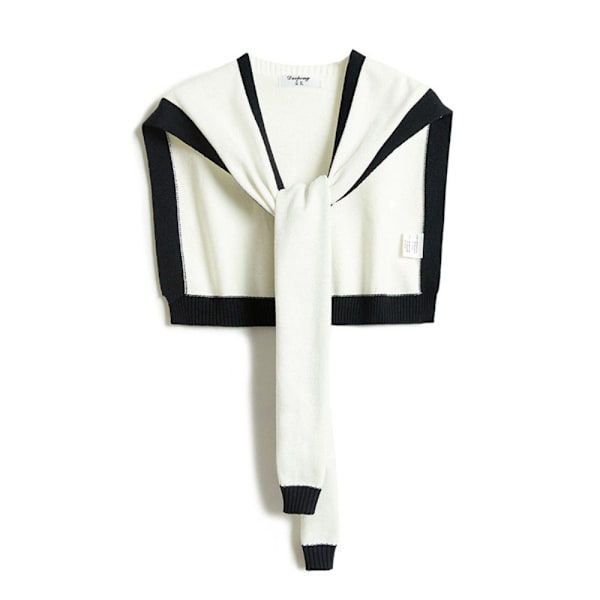 Huivi olkapäähuivi VALKOINEN White