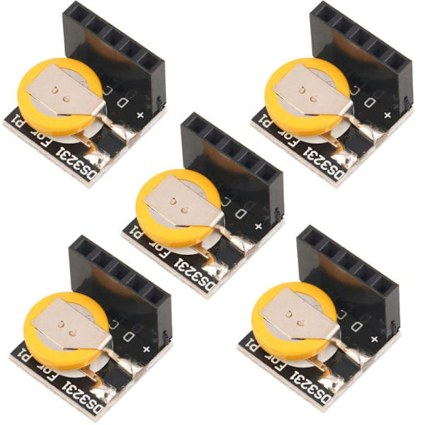 5 stk DS3231 Ur Modul IIC Modul Hukommelsesmodul