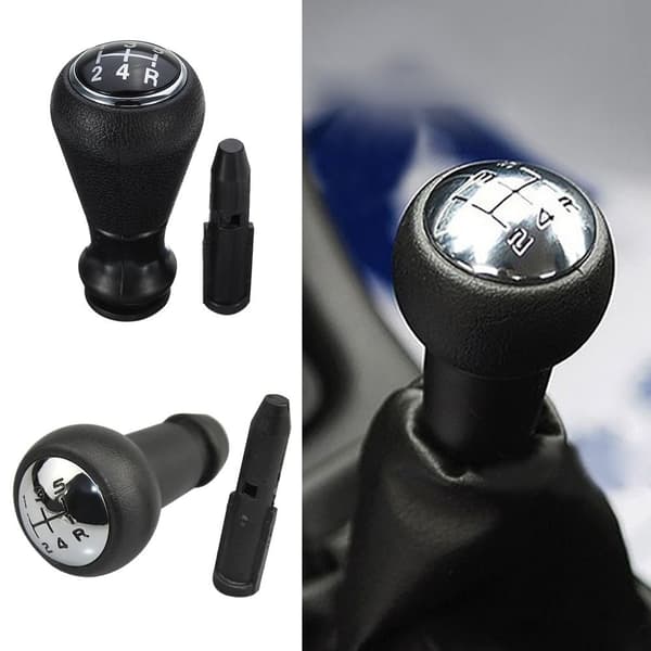 Gear Shift Knop Gear Shift Adapte SØLV Silver