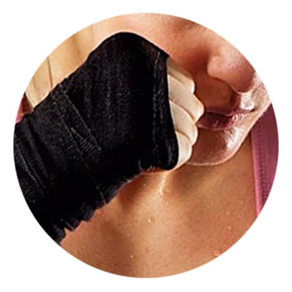 Boxning Hand Wraps Fist Bandage Handledsskydd SVART black