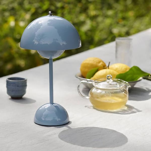 Nattlampe soppform GUL yellow
