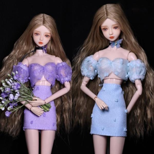 BJD Festkläder Klänningar Dockshorts Blus 7 7 7