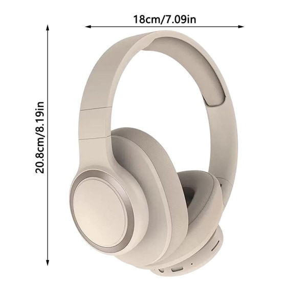 Bluetooth kuulokkeet langattomat kuulokkeet HARMAA Grey