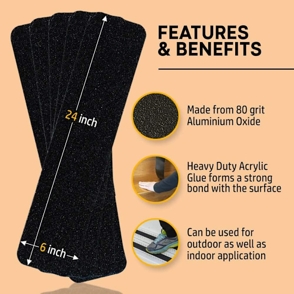 Matte Non-Slip Strip 1 STK 1 STK 1 pc
