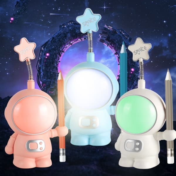 Astronaut USB Nattlys BLÅ Blue