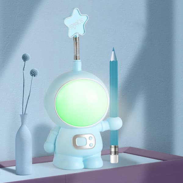 Astronaut USB Nattlys BLÅ Blue