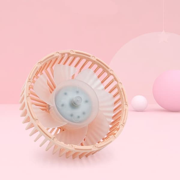 Bil Køleventilator Mini Bilventilator PINK Pink
