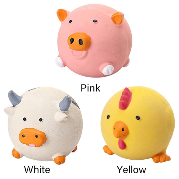 Koiran purulelut Sound Bite Toy VALKOINEN white