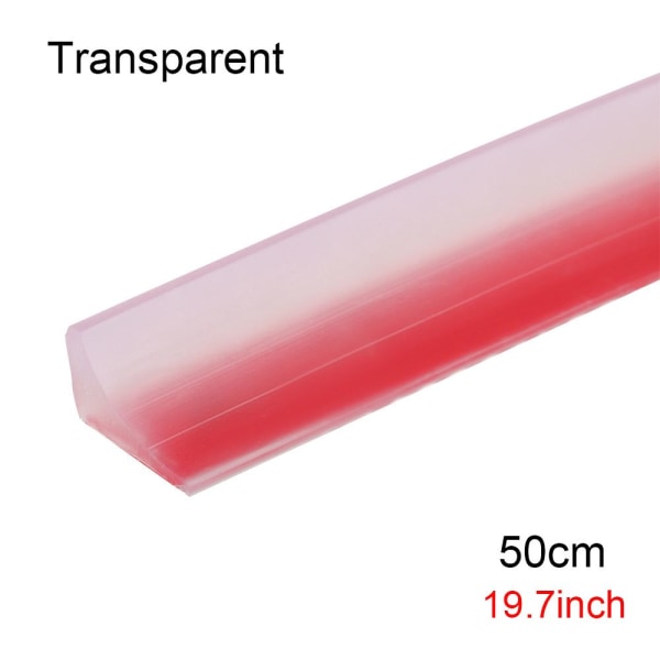 Vannstopper Vannholdelist TRANSPARENT 50CM Transparent 50cm