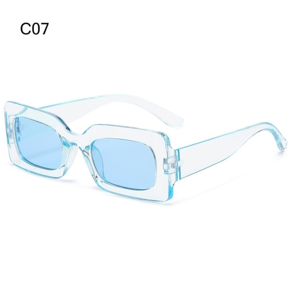 Rektangulære solbriller Y2K solbriller C07 C07 C07