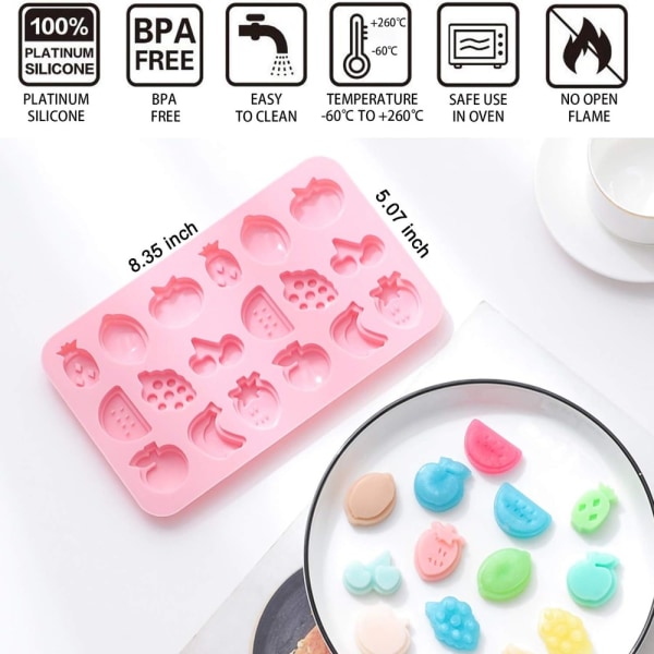 Silikoniset molds hedelmän muotoiset silikoni molds molds