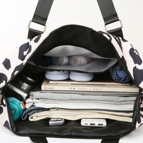 Travel Gym Bag Duffle Bag MUSTA Black