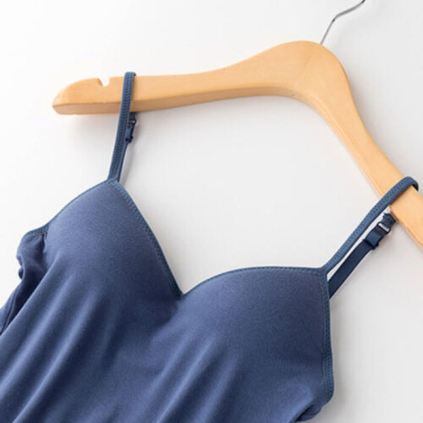Spaghetti Strap Väst Basic Väst APRICOT M apricot M