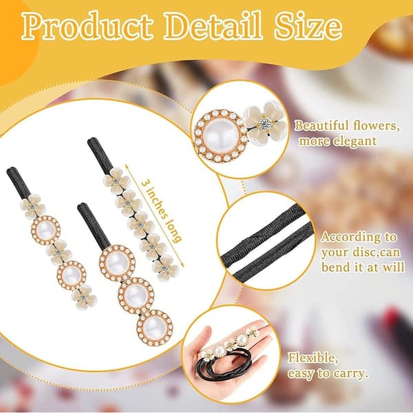 Hair Bun Maker Fransk hårbolle SHELL SHELL shell