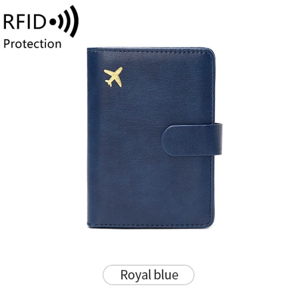 Passport Covers RFID Passport Clip PEACOCK BLUE peacock blue
