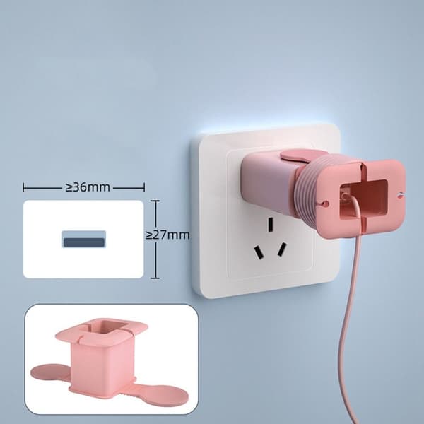 Lader Protector Data Line Organizer GRÅ grey